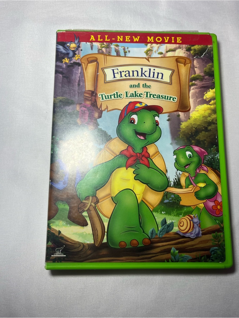 Vintage Franklin and the Turtle Lake Treasure DVD 2006 Kids Family Animation